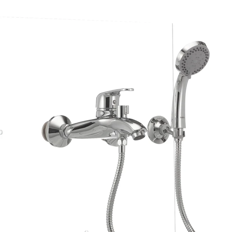 Змішувач для ванни Haiba Magic 009 з синьою ручкою (HB0697)