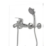 Смеситель для ванны Haiba Magic 009 с синей ручкой (HB0697)