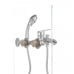 Смеситель для ванны Haiba Magic 009 с красной ручкой (HB0698)