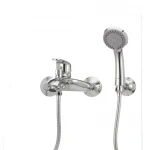 Смеситель для ванны Haiba Magic 009 с красной ручкой (HB0698)