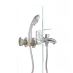 Смеситель для ванны Haiba Magic 009 с красной ручкой (HB0698)