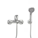 Смеситель для ванны Haiba Magic 009 с красной ручкой (HB0698)