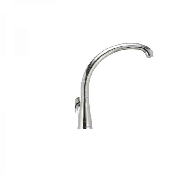 Смеситель для кухни Haiba Magic 011 с красной ручкой (HB0699)