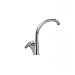 Смеситель для кухни Haiba Magic 011 с красной ручкой (HB0699)