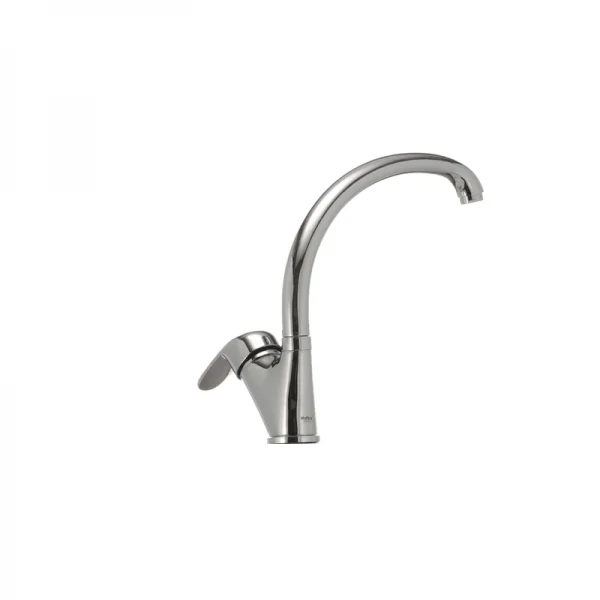 Смеситель для кухни Haiba Magic 011 с красной ручкой (HB0699)