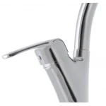 Смеситель для кухни Haiba Magic 011 с красной ручкой (HB0699)