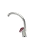 Смеситель для кухни Haiba Magic 011 с красной ручкой (HB0699)