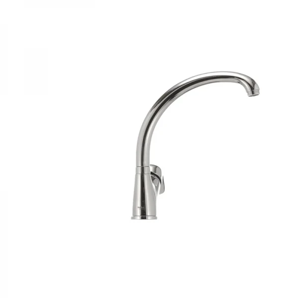 Смеситель для кухни Haiba Magic 011 с красной ручкой (HB0699)