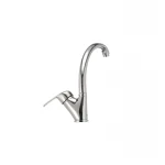 Смеситель для кухни Haiba Magic 011 с красной ручкой (HB0699)