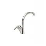 Смеситель для кухни Haiba Magic 011 с красной ручкой (HB0699)