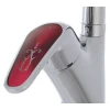 Смеситель для кухни Haiba Magic 011 с красной ручкой (HB0699)