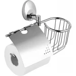 Паперотримач Haiba HB1603-1 з кришкою та кошиком (HB0739)