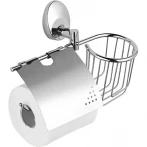 Бумагодержатель Haiba HB1603-1 с крышкой и корзиной (HB0739)