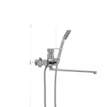 Смеситель для ванны Haiba Kubus 006 (HB0793)