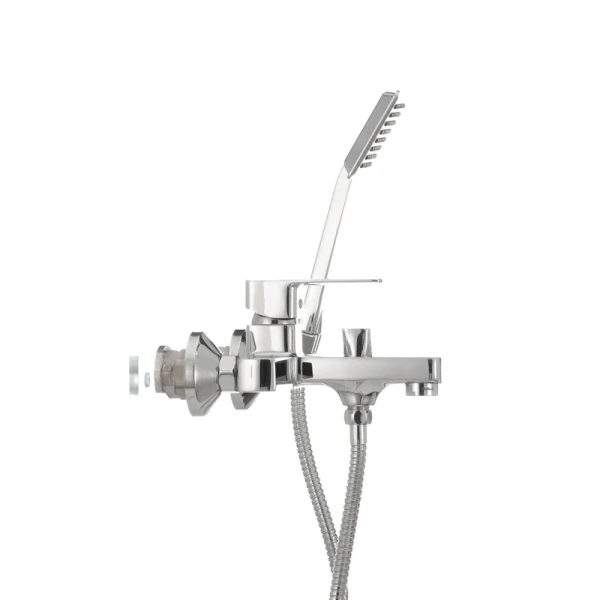 Смеситель для ванны Haiba Kubus 009 (HB0798)