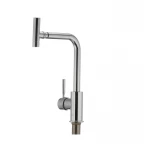 Смеситель для кухни Haiba Hans 025 с поворотным аэратором (HB0819)