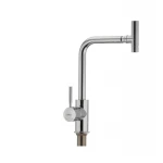 Смеситель для кухни Haiba Hans 025 с поворотным аэратором (HB0819)