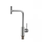 Смеситель для кухни Haiba Hans 025 с поворотным аэратором (HB0819)