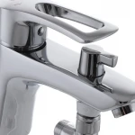 Смеситель для умывальника Haiba Hansberg 001 с выходом для гигиен. лейки (HB0821)