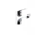 Змішувач для умивальника Haiba NIKAS 001 латунний одноважільний, хром (HB0868)