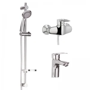 Комплект смесителей для ванной Haiba Hansberg SET - 2 (HB0901)