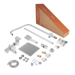 Душевая колонна со смесителем Haiba Kubus 003-J (HB0917)