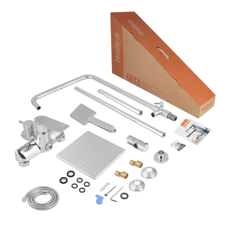 Душова колона зі змішувачем і подовжувачем Haiba Alex 003-J (HB0924)