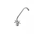 Смеситель для кухни Haiba Dominox 271 латунный хром, двухвентильный (HB0941)