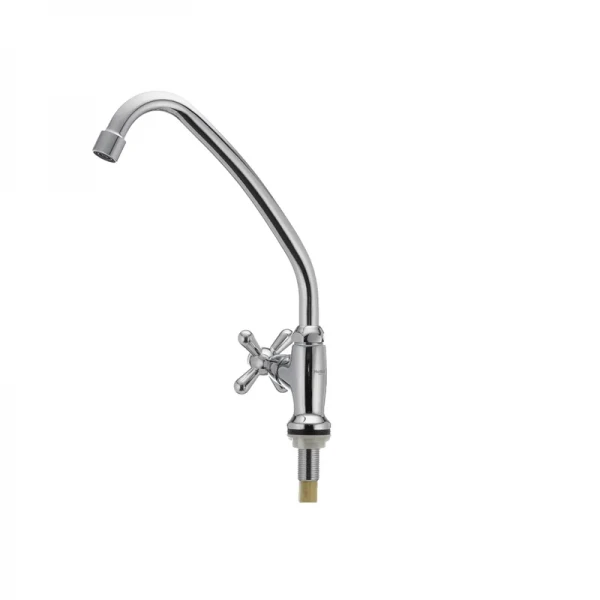 Монокран HB0946 Haiba Dominox Mono латунний хромований поворотний, без підведення (HB0946)