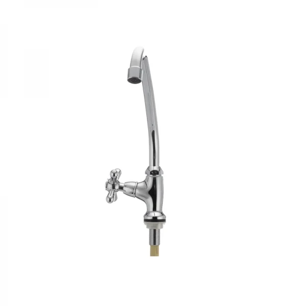 Монокран HB0946 Haiba Dominox Mono латунний хромований поворотний, без підведення (HB0946)