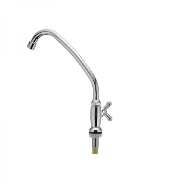 Монокран HB0946 Haiba Dominox Mono латунний хромований поворотний, без підведення (HB0946)