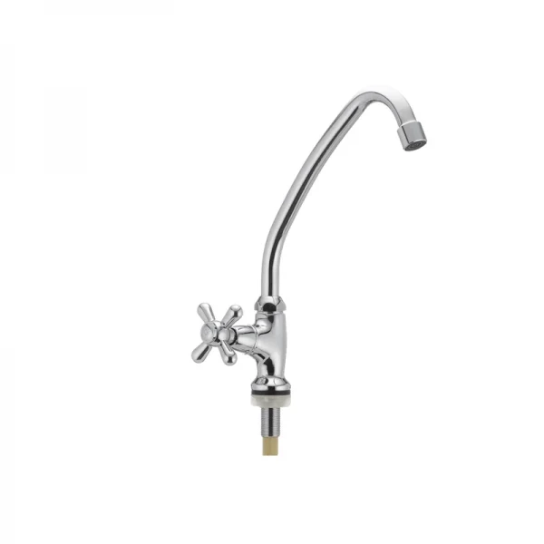 Монокран HB0946 Haiba Dominox Mono латунний хромований поворотний, без підведення (HB0946)