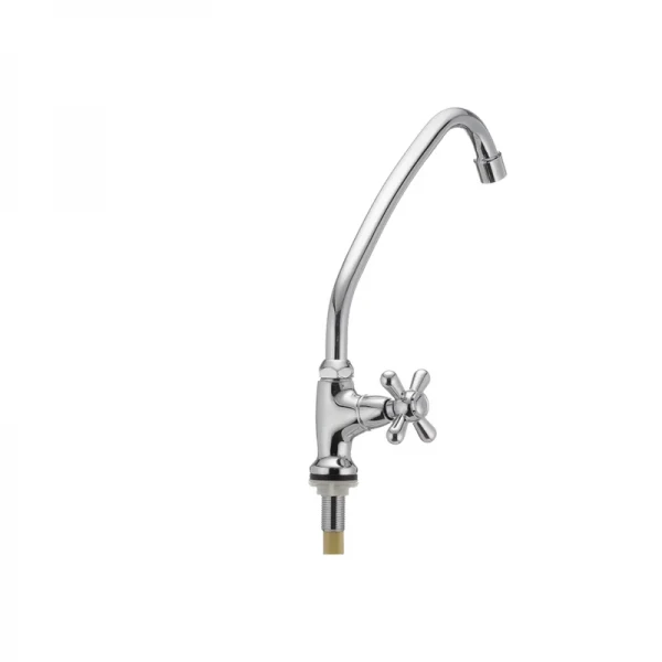Монокран HB0946 Haiba Dominox Mono латунний хромований поворотний, без підведення (HB0946)