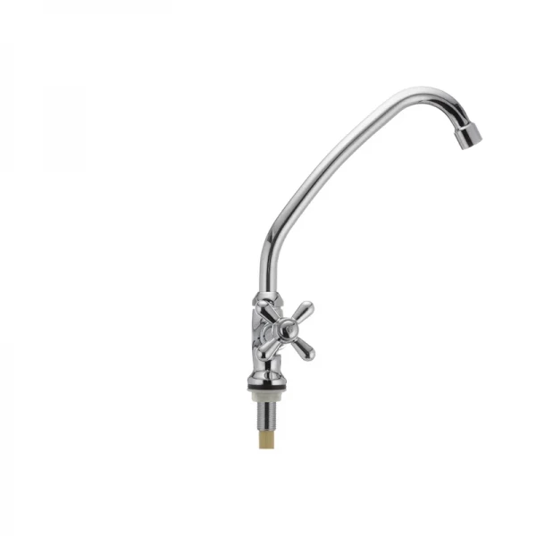 Монокран HB0946 Haiba Dominox Mono латунний хромований поворотний, без підведення (HB0946)