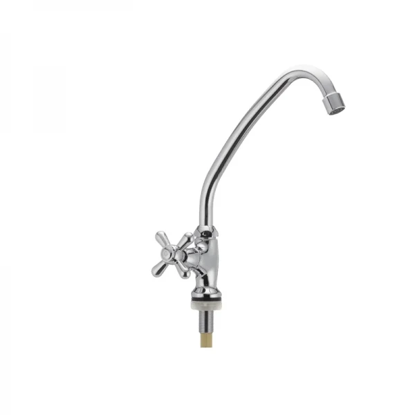 Монокран HB0946 Haiba Dominox Mono латунний хромований поворотний, без підведення (HB0946)