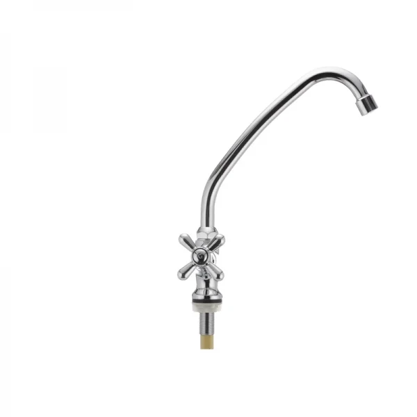 Монокран HB0946 Haiba Dominox Mono латунний хромований поворотний, без підведення (HB0946)