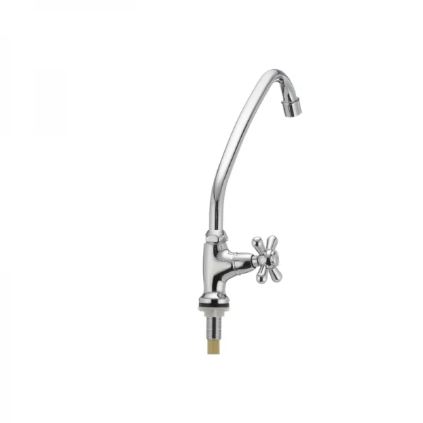 Монокран HB0946 Haiba Dominox Mono латунний хромований поворотний, без підведення (HB0946)