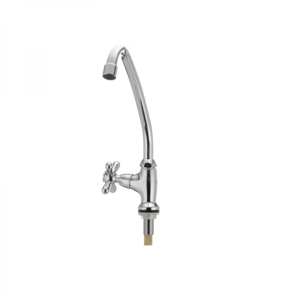 Монокран HB0946 Haiba Dominox Mono латунний хромований поворотний, без підведення (HB0946)