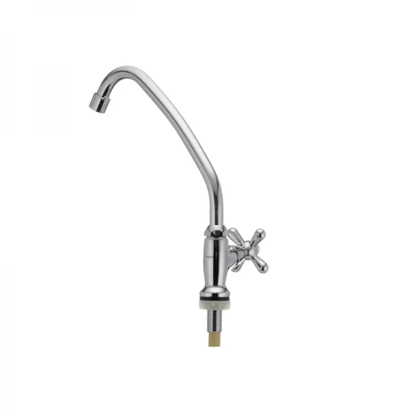 Монокран HB0946 Haiba Dominox Mono латунний хромований поворотний, без підведення (HB0946)