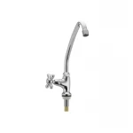 Монокран HB0946 Haiba Dominox Mono латунний хромований поворотний, без підведення (HB0946)