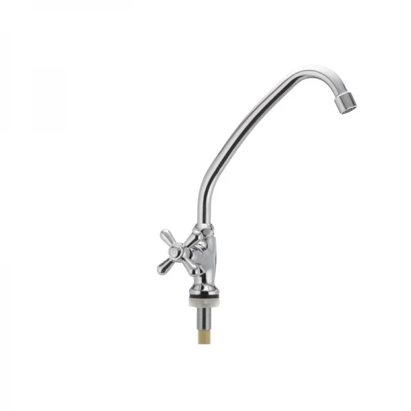 Монокран HB0946 Haiba Dominox Mono латунний хромований поворотний, без підведення (HB0946)