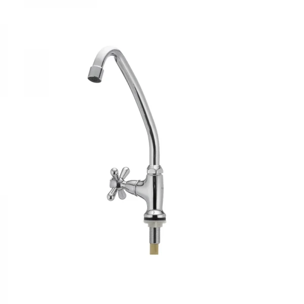Монокран HB0946 Haiba Dominox Mono латунний хромований поворотний, без підведення (HB0946)