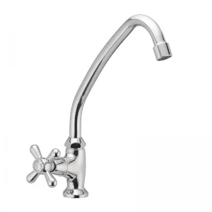 Монокран HB0946 Haiba Dominox Mono латунный хромированный поворотный, без подводки (HB0946)