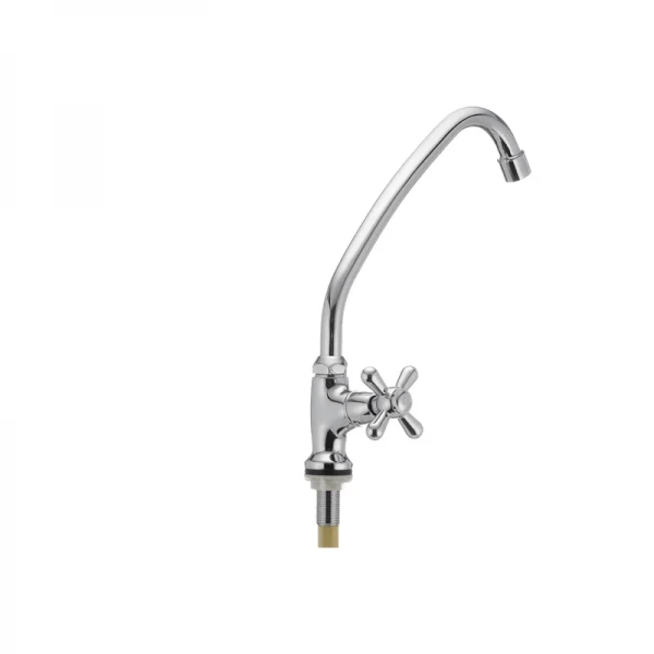 Монокран HB0946 Haiba Dominox Mono латунний хромований поворотний, без підведення (HB0946)