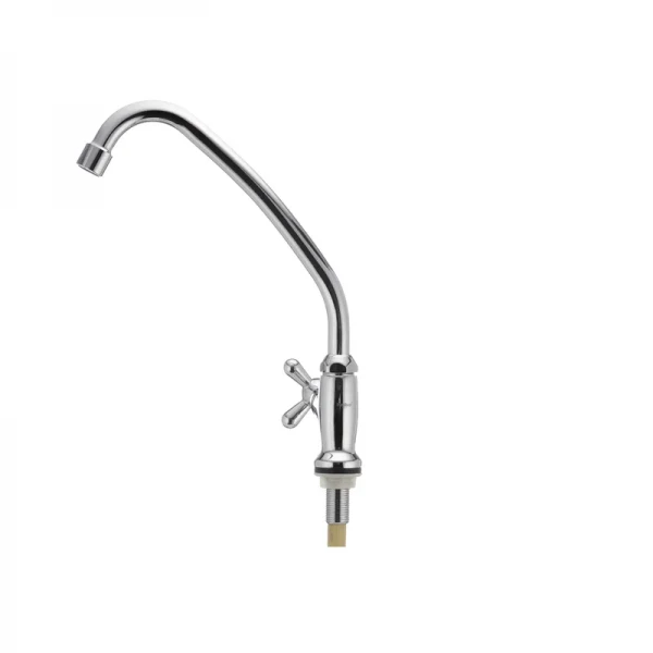 Монокран HB0946 Haiba Dominox Mono латунний хромований поворотний, без підведення (HB0946)
