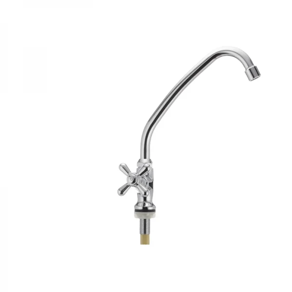 Монокран HB0946 Haiba Dominox Mono латунний хромований поворотний, без підведення (HB0946)