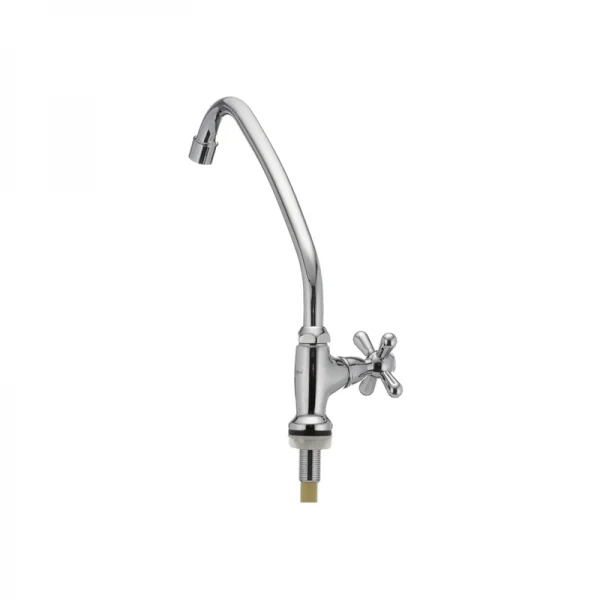 Монокран HB0946 Haiba Dominox Mono латунний хромований поворотний, без підведення (HB0946)