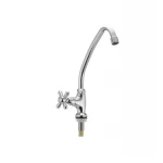 Монокран HB0946 Haiba Dominox Mono латунний хромований поворотний, без підведення (HB0946)