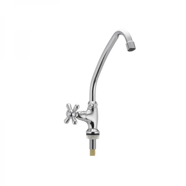 Монокран HB0946 Haiba Dominox Mono латунний хромований поворотний, без підведення (HB0946)