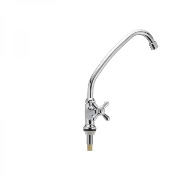 Монокран HB0946 Haiba Dominox Mono латунний хромований поворотний, без підведення (HB0946)